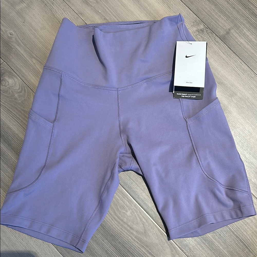 Nike Purple Bike Shorts